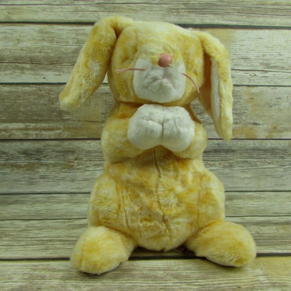 praying bunny beanie baby